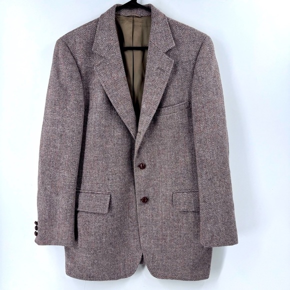 Harris Treed 100% Pure Scottish Woven Wool Sports Jacket - Picture 1 of 12